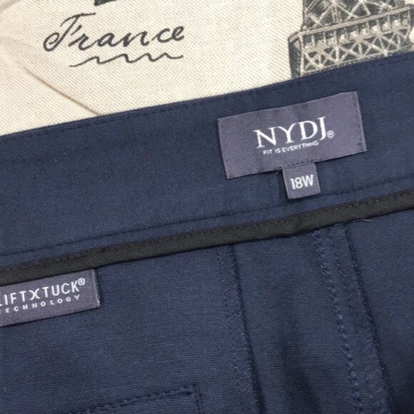 NYDJ Slim Trouser Pants In Ponte Knit - Picture 5 of 8